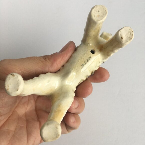 Vintage Dog Figurine Statue - Terrier, Airedale, Akita, Fox, Made in Japan - Picture 8 of 8